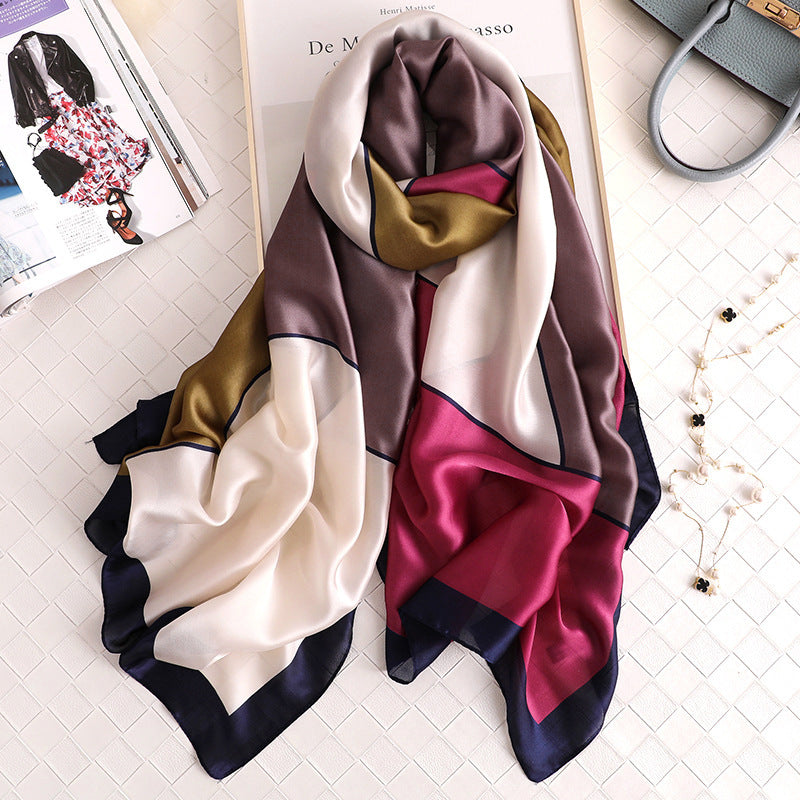 Floral Travel Scarf