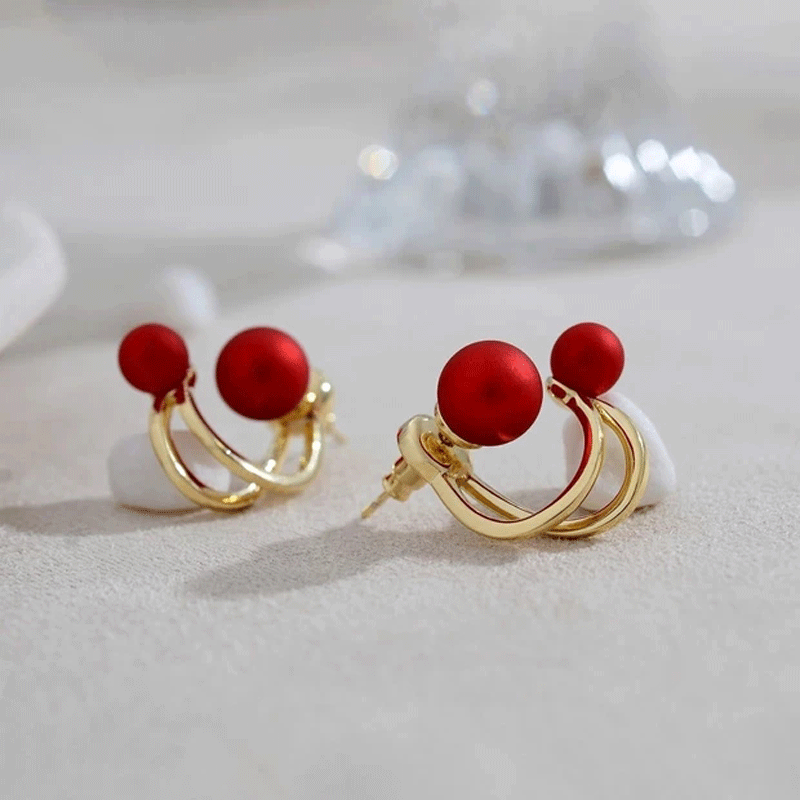 Pearl Accent Earrings
