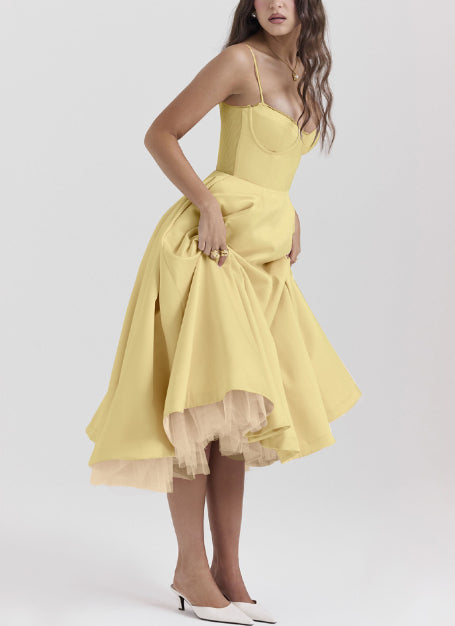 Sleeveless V-Neck Dress