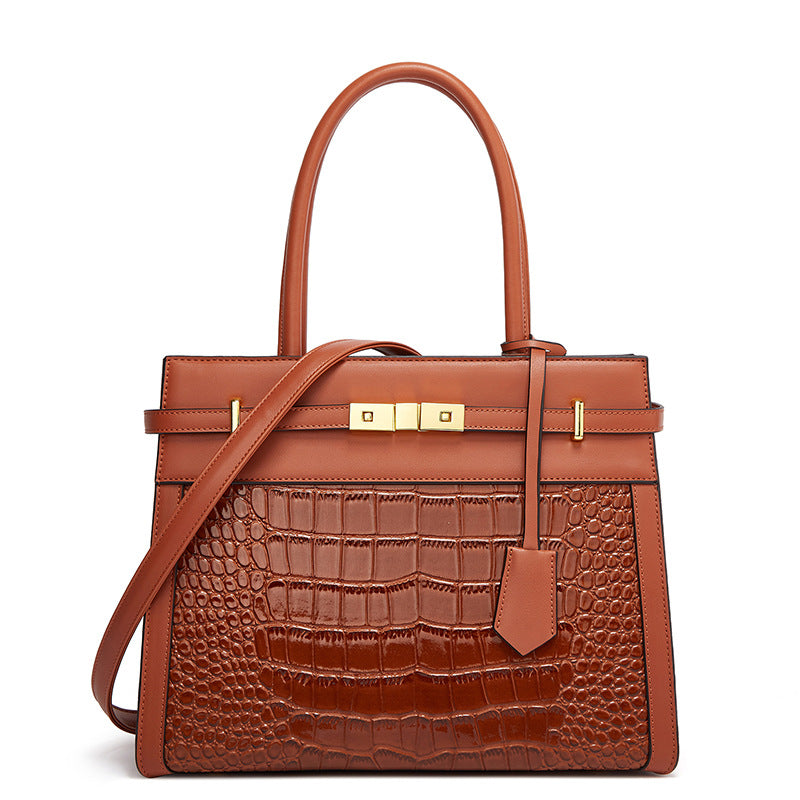Retro Pattern PU Everyday Bag Set
