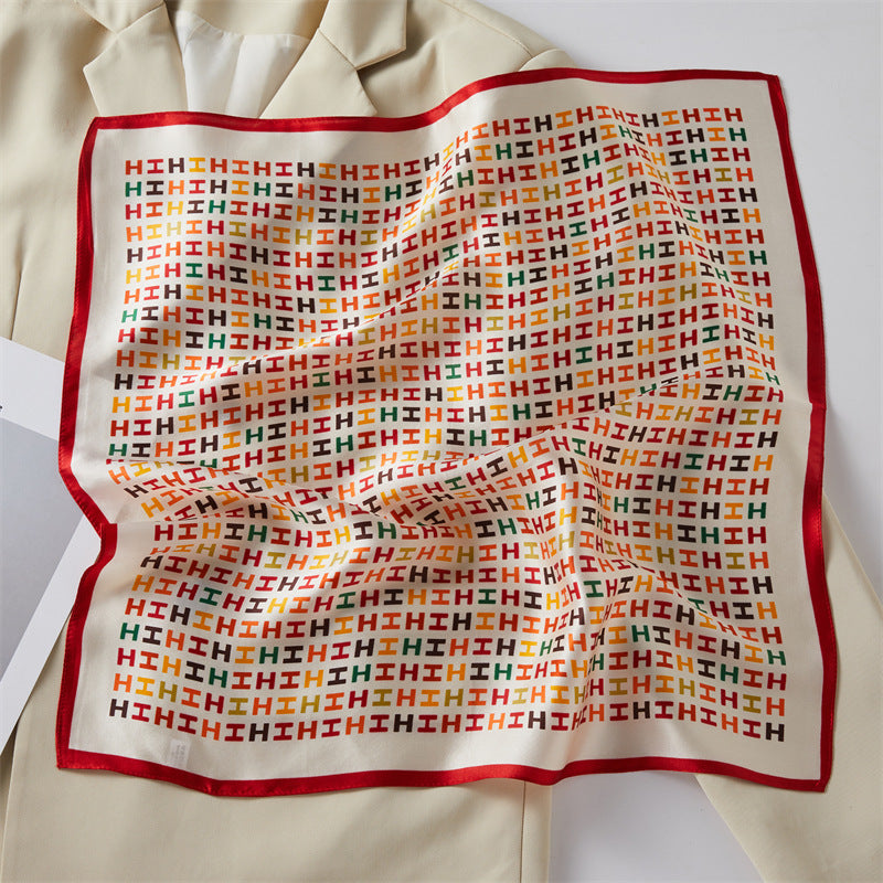 Printed Square Scarf