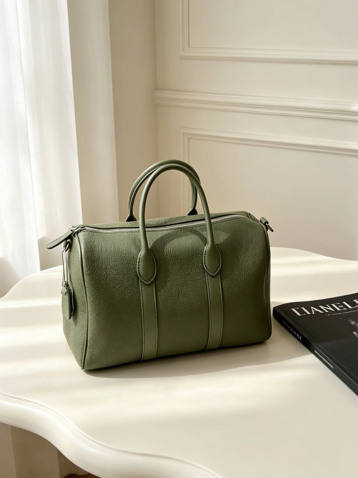Cylindrical Crossbody Bag