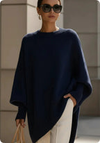 Relaxed Round-Neck Pullover