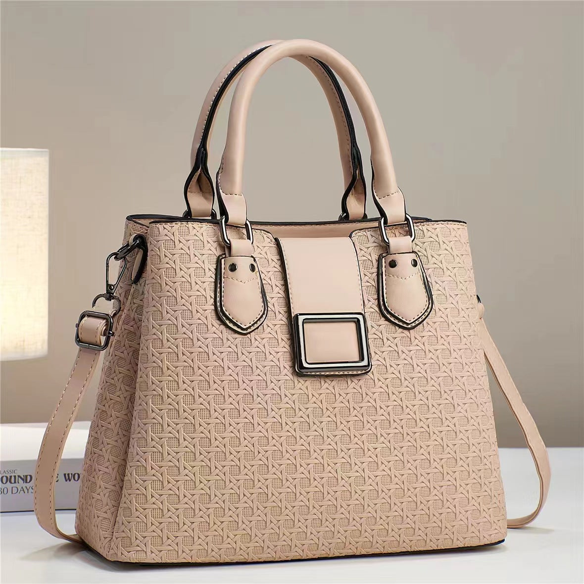 Embossed PU Handbag