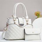 Quilted PU Shoulder Bag