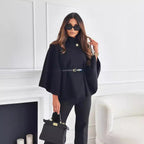 Belted Batwing Cloak