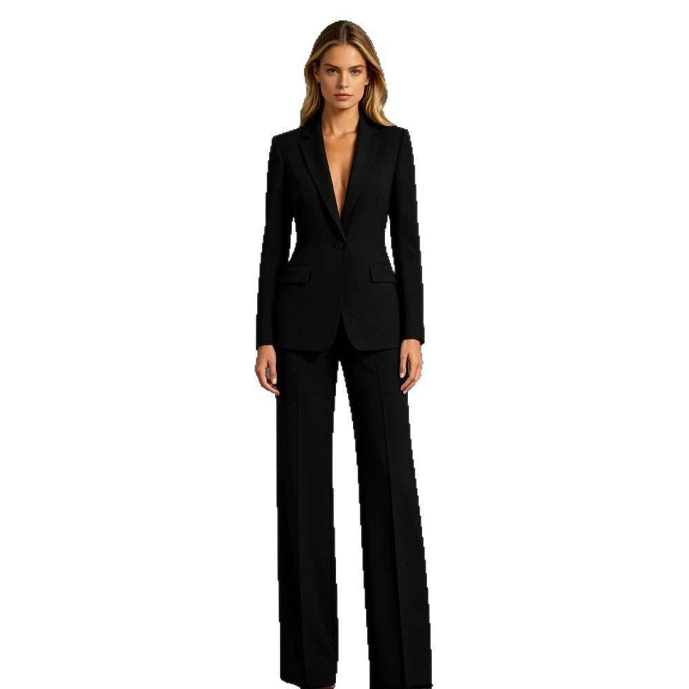 Slim-Fit Blazer & Trouser Set