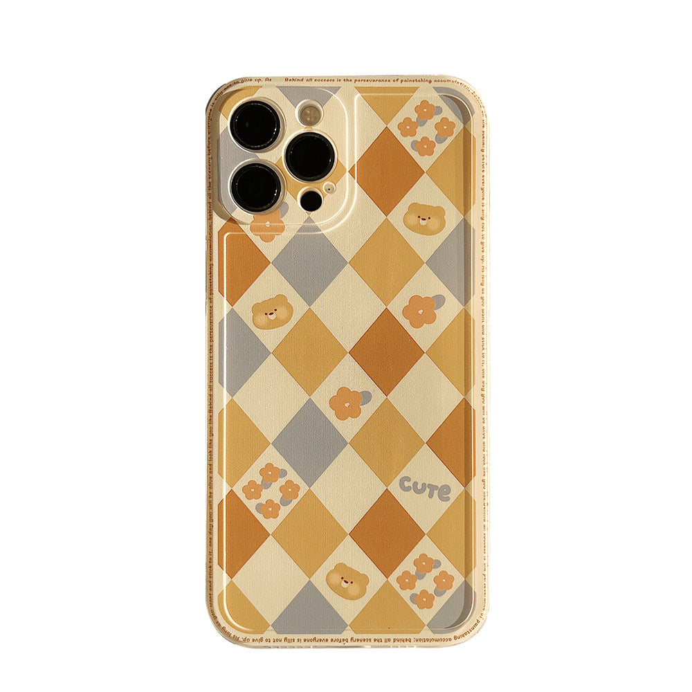Geometric Grid Phone Case