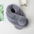Faux-Fur Winter Scarf
