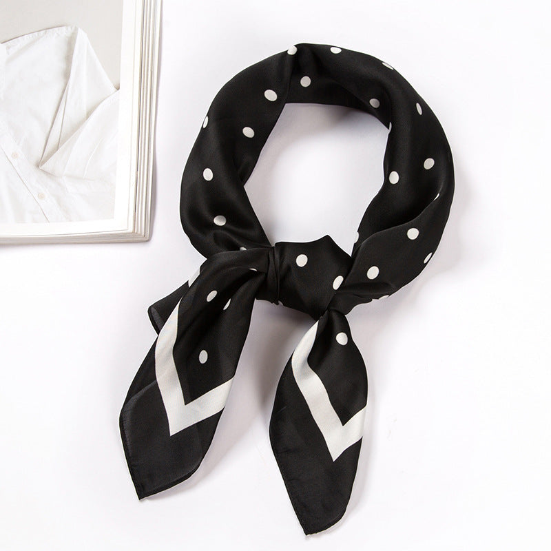 Satin-Finish Square Scarf