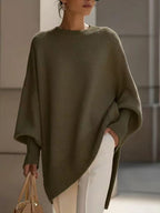 Relaxed Round-Neck Pullover