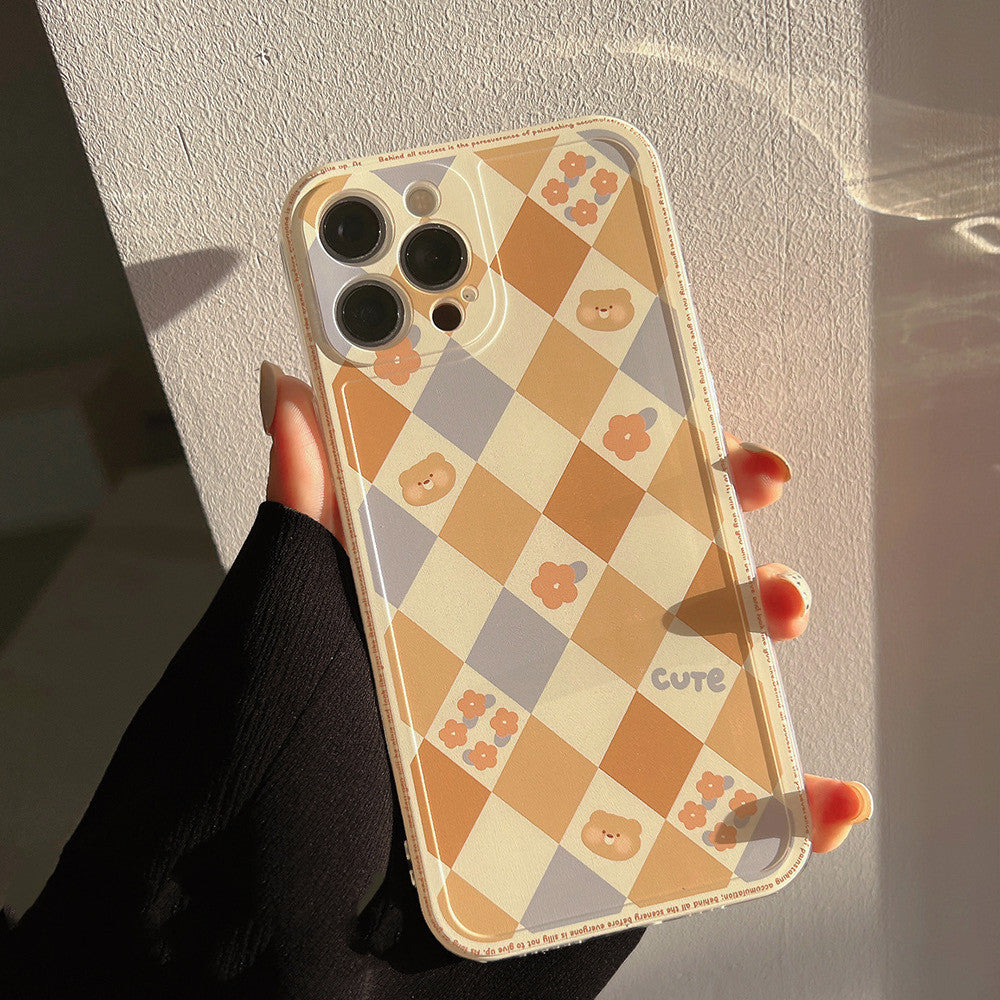Geometric Grid Phone Case