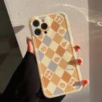 Geometric Grid Phone Case