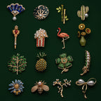 Botanical & Novelty Brooch Collection