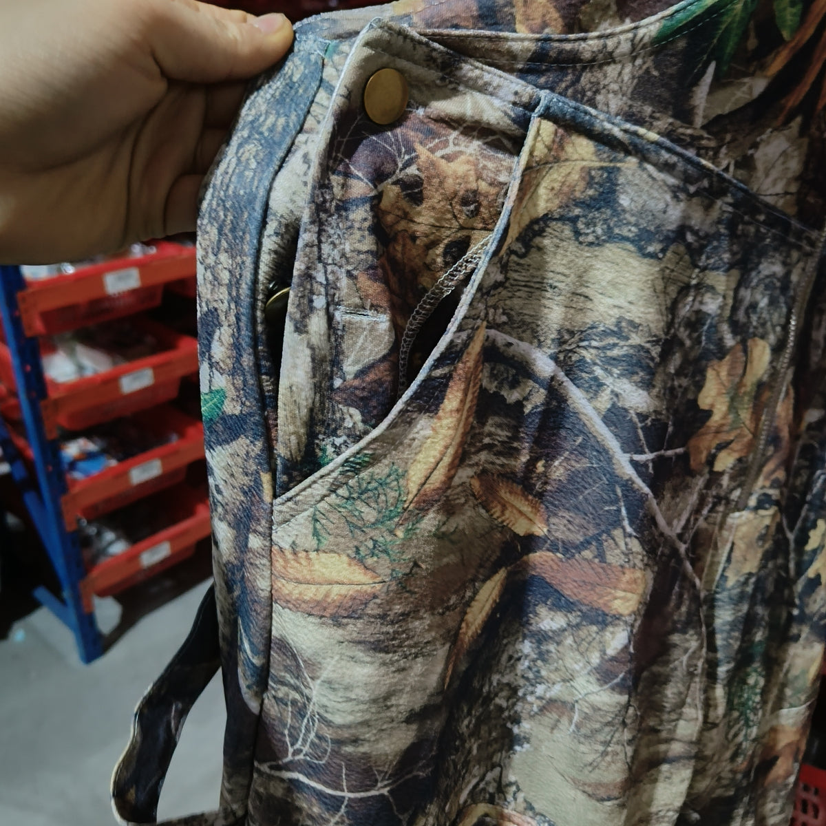Zip-Front Denim Overalls