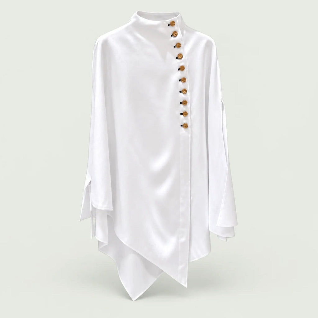 Stand-collar Shirt
