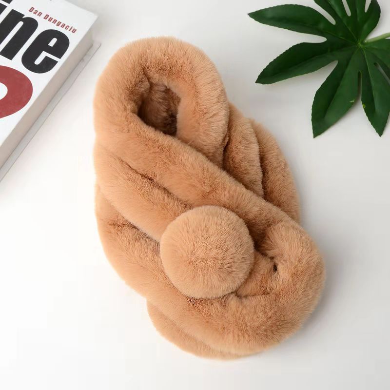 Faux-Fur Winter Scarf