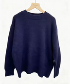 Relaxed Round-Neck Pullover