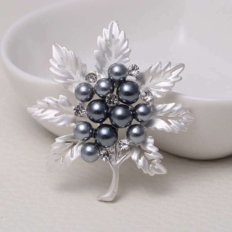 Matte Botanical Brooch