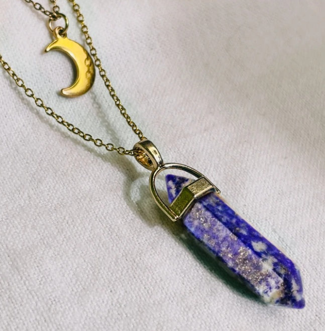 Moon Pendant Necklace