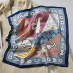 Printed Square Scarf