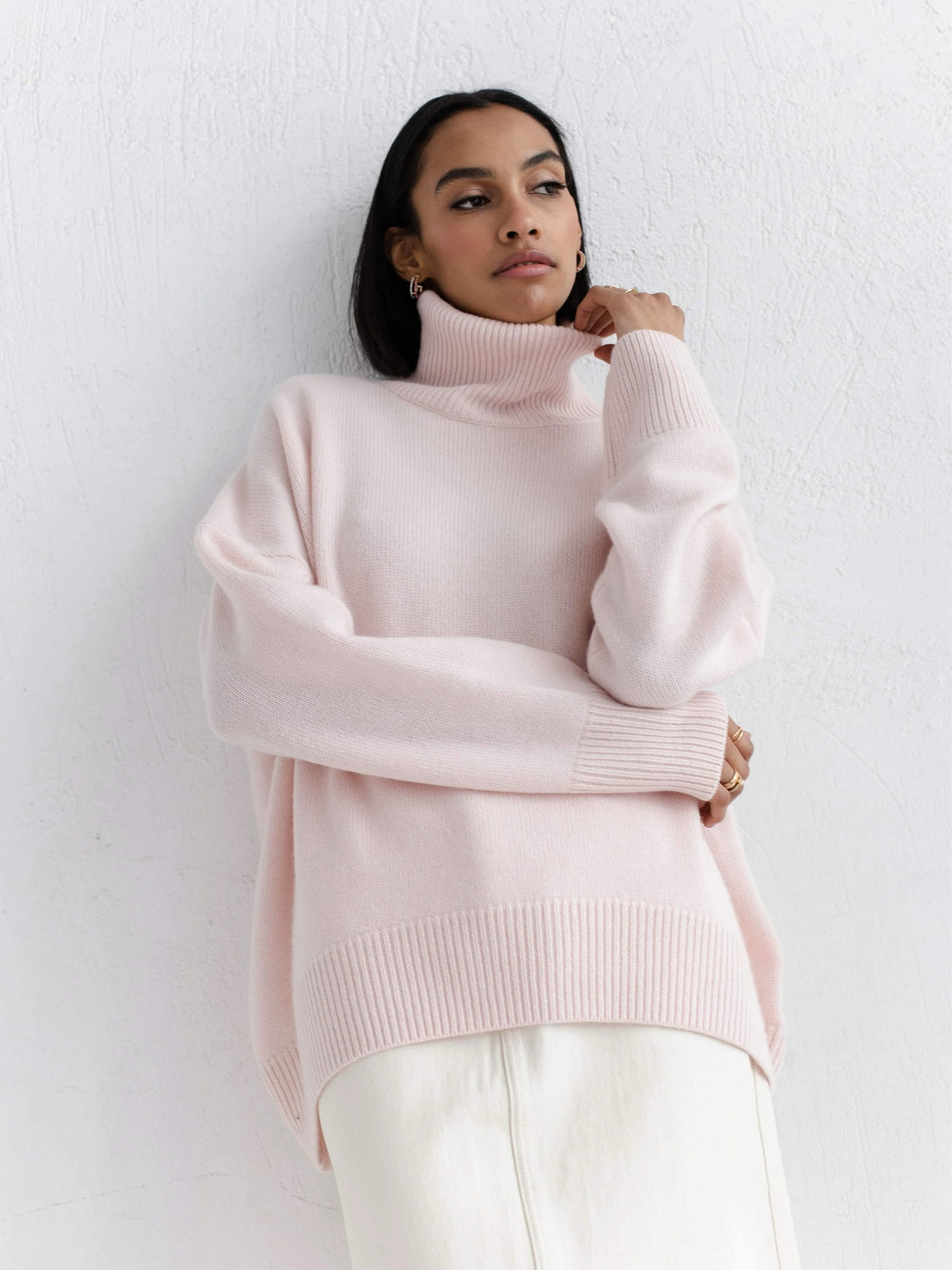 Long-sleeve Turtleneck Sweater