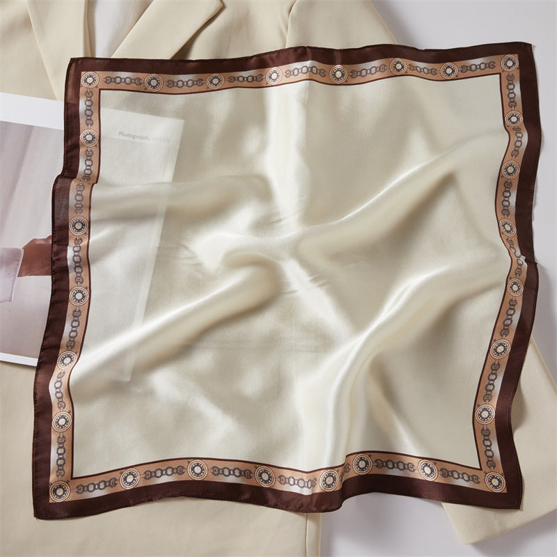 Printed Square Scarf
