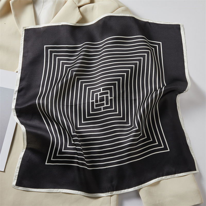 Printed Square Scarf