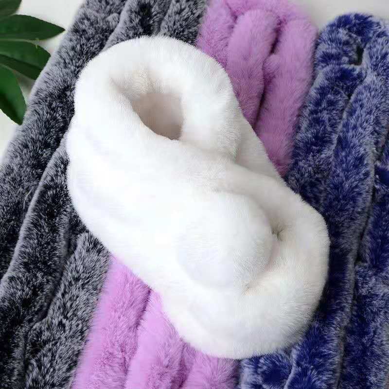 Faux-Fur Winter Scarf