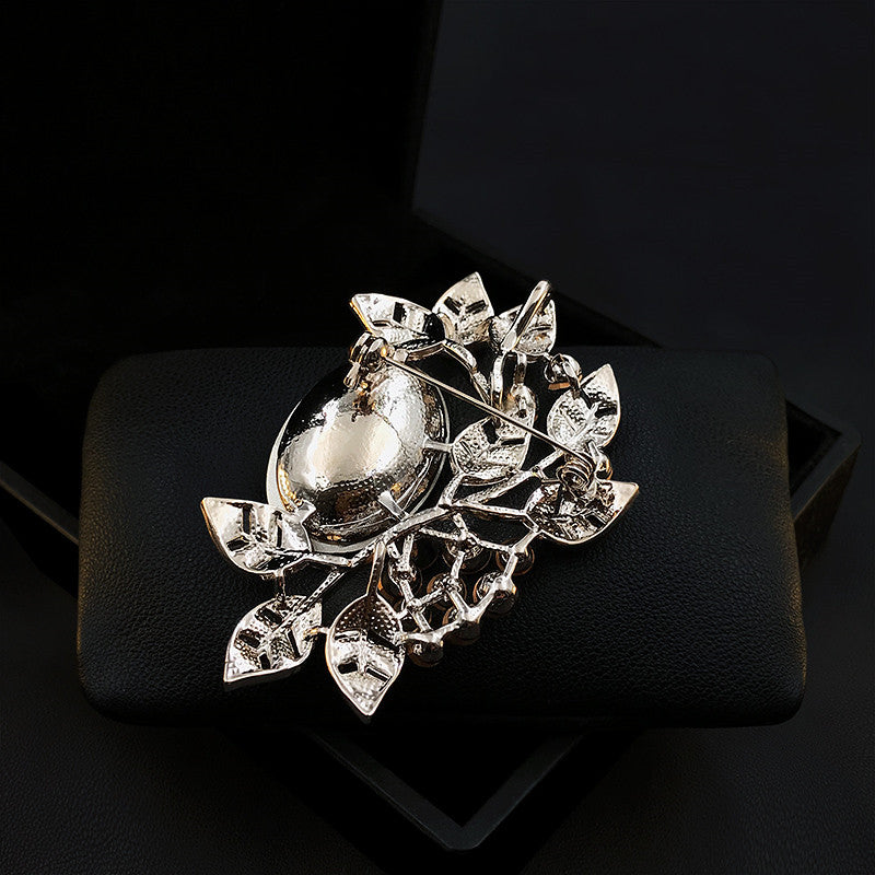 Geometric Statement Brooch