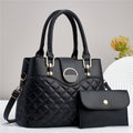 Quilted PU Shoulder Bag