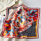 Printed Square Scarf