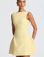 Backless Strappy Mini Dress