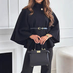 Belted Batwing Cloak