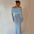 One-Shoulder Knit Dress