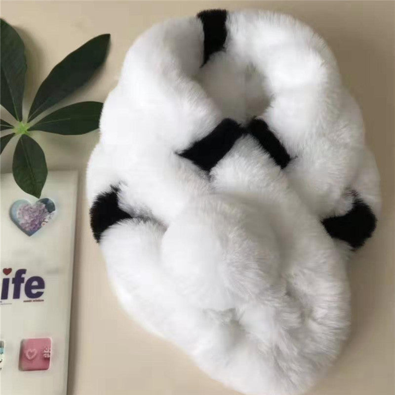 Faux-Fur Winter Scarf