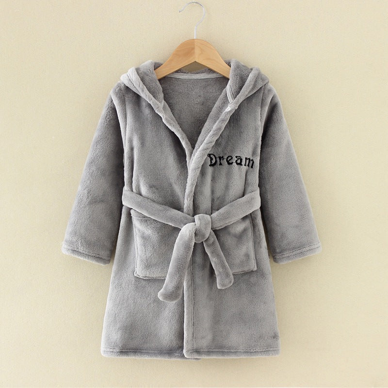 Children’s Flannel Bathrobe
