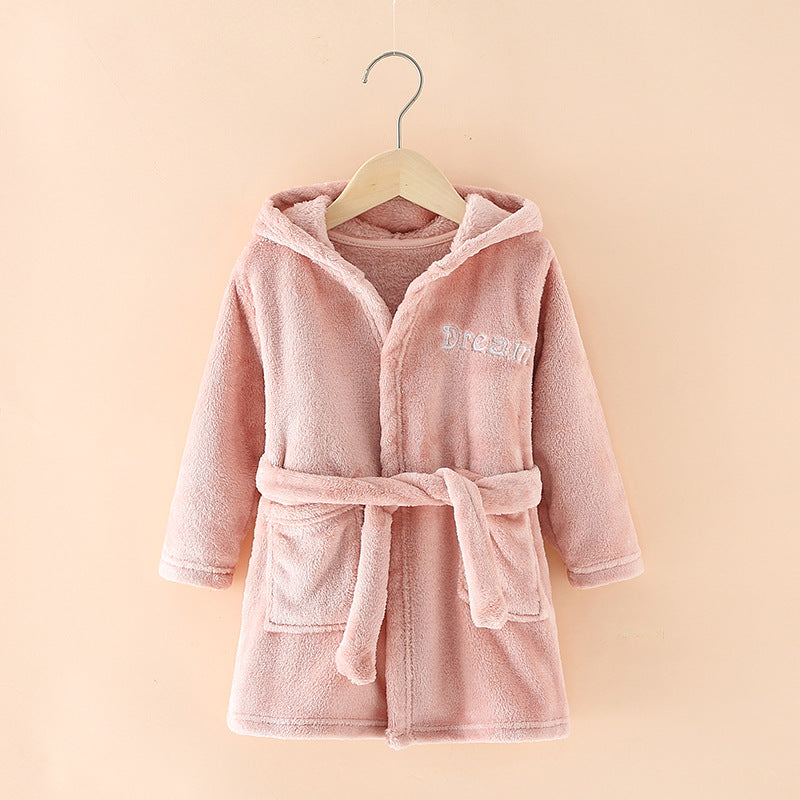 Children’s Flannel Bathrobe