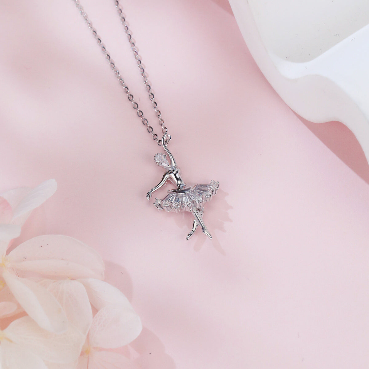 Ballerina Pendant Necklace