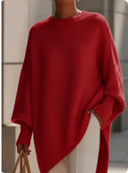 Relaxed Round-Neck Pullover
