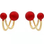 Pearl Accent Earrings