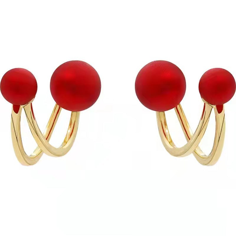 Pearl Accent Earrings