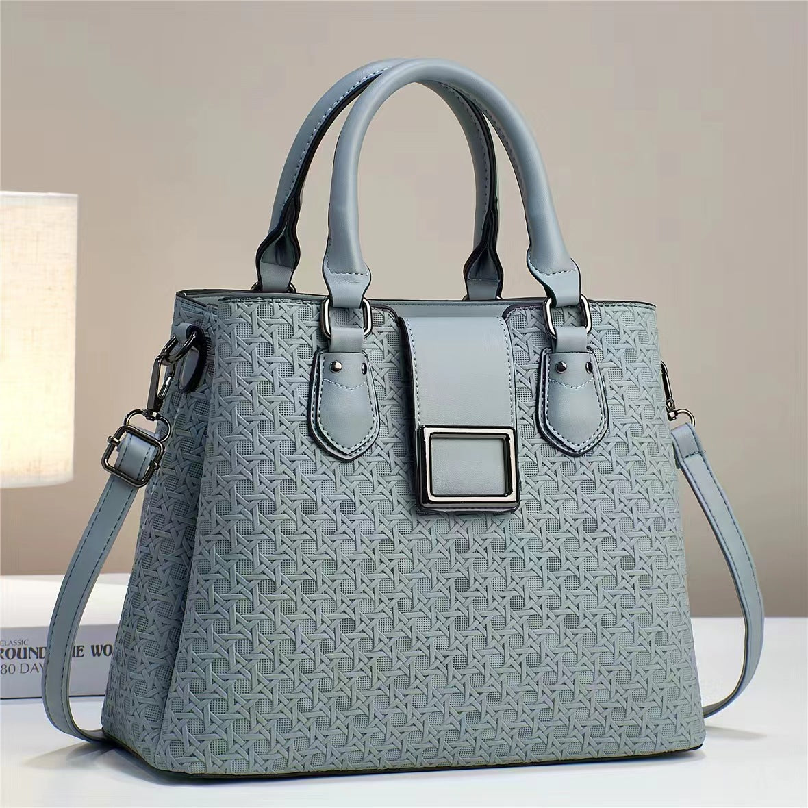 Embossed PU Handbag