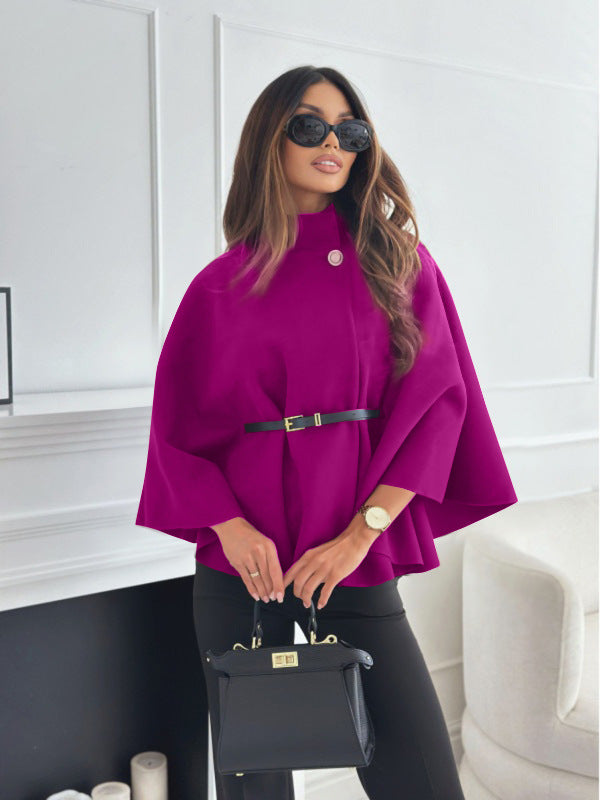 Belted Batwing Cloak