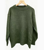 Relaxed Round-Neck Pullover