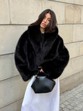 Faux-Fur Collar Jacket