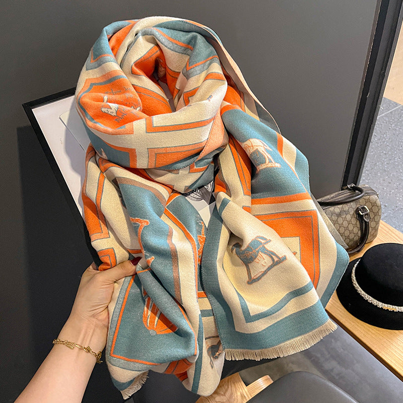 Acrylic Scarf & Shawl