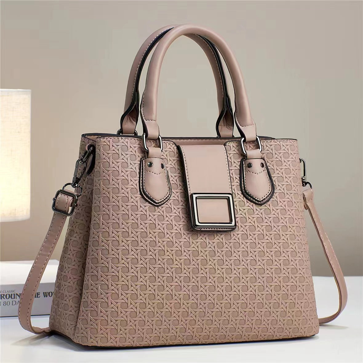 Embossed PU Handbag