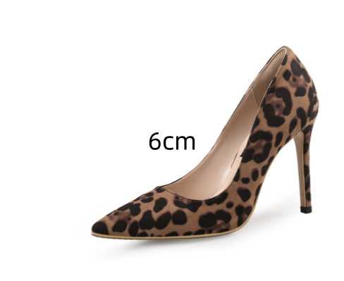 Leopard-Print Stiletto Pumps