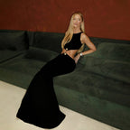 Cutout Bodycon Maxi Dress